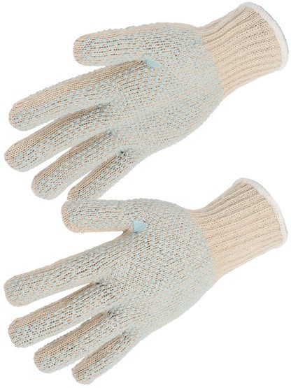 GANTS PICOT BLEU