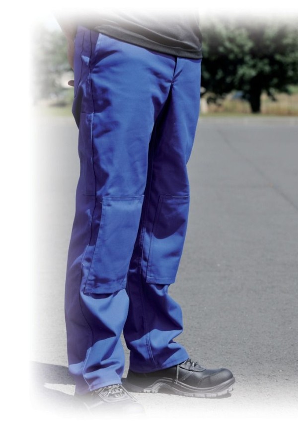 PANTALONES DE MECÁNICO CON BOLSILLOS PROTECTORES DE RODILLAS