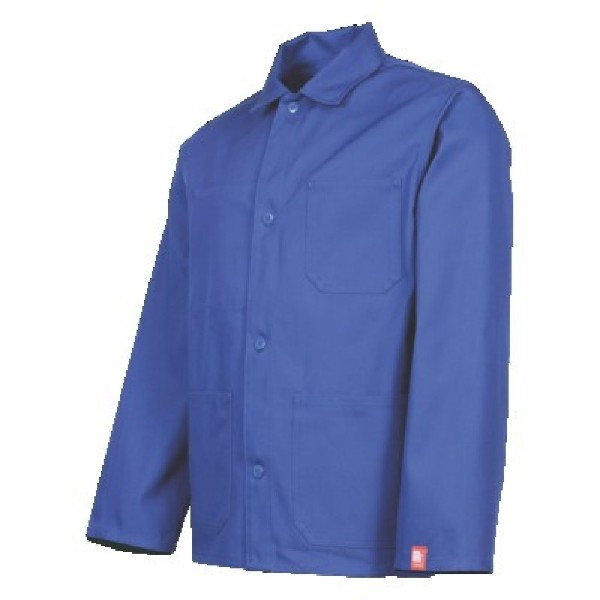 VESTE DE TRAVAIL BLEUE 100% COTON